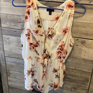 floral blouse